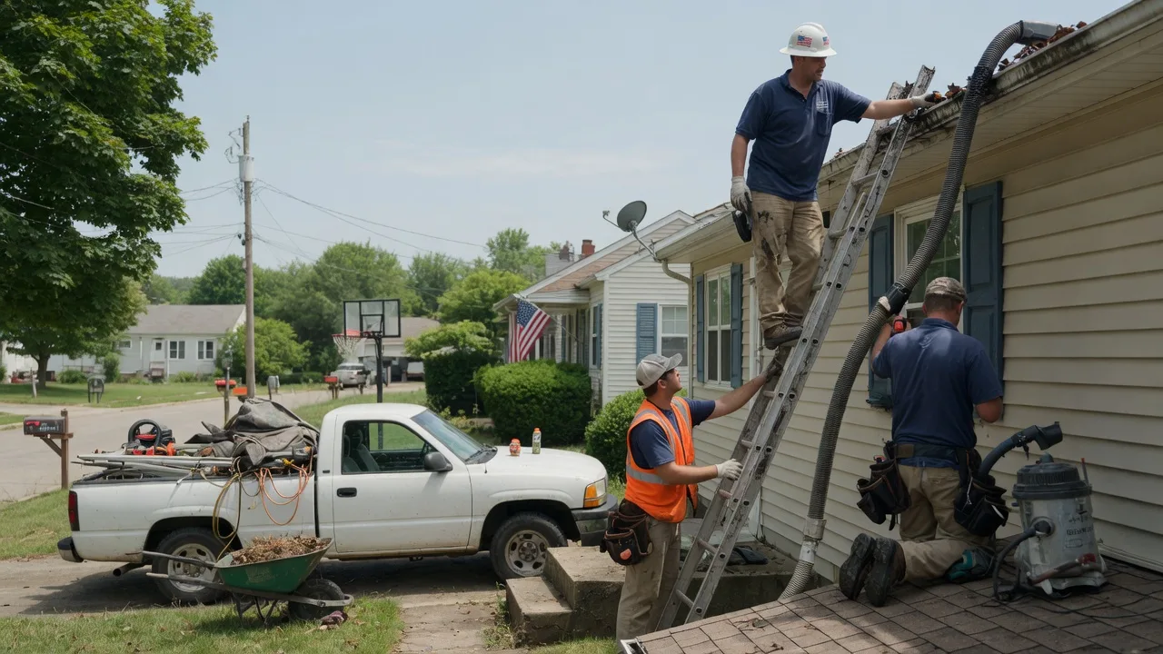 Gutter Installation in Manito, IL near me